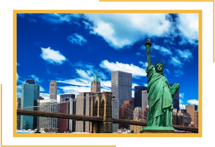 Statue of Liberty representing MediBill RCM services in New York