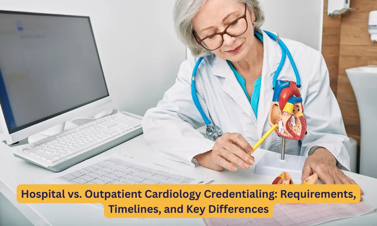 Hospital vs. Outpatient Cardiology Credentialing