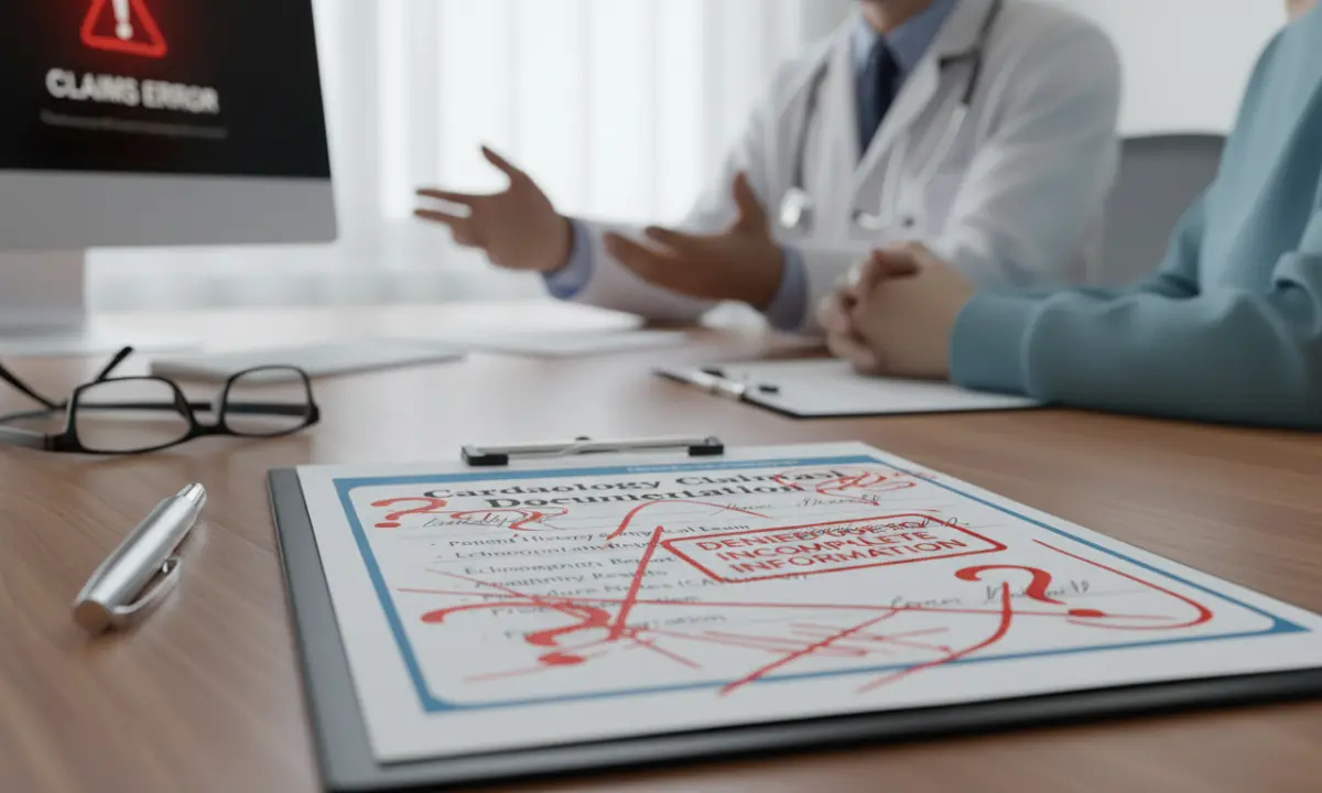 How Incomplete Patient Information Affects Cardiology Claims Processing