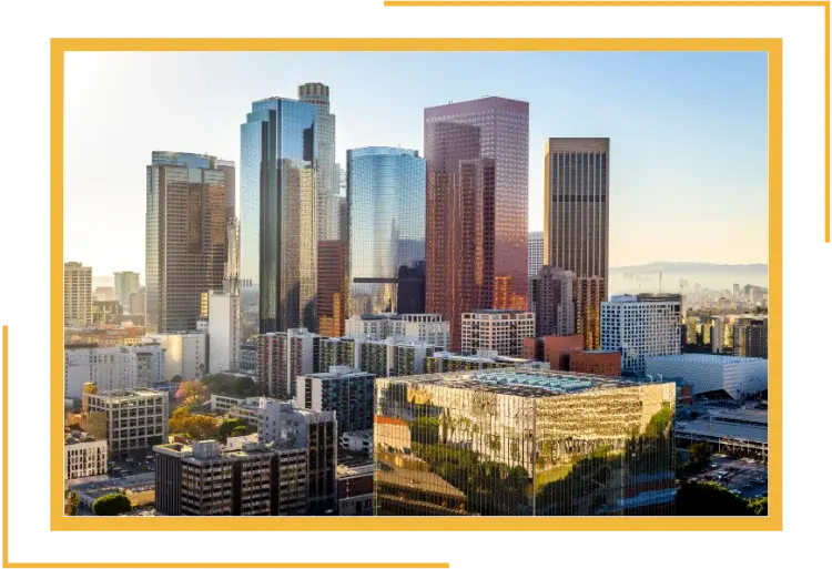 CA skyline representing MediBill RCM services in California